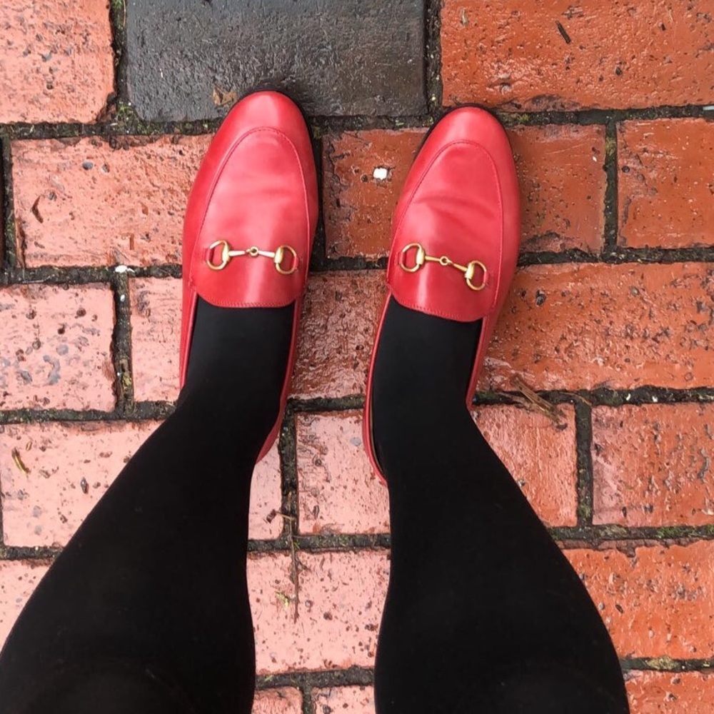 Size 37, authentic Gucci loafers.